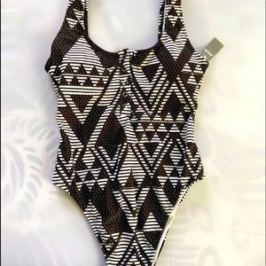 Aztec one piece swimsuit